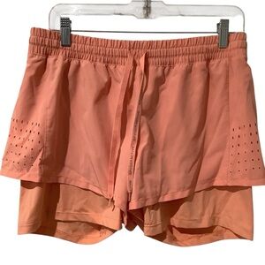 Spyder Active Women’s Coral Athletic Fully Lined Shorts EXCELLENT CONDITION